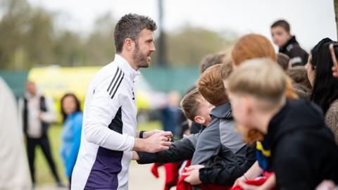 Manchester United head coach Michael Carrick