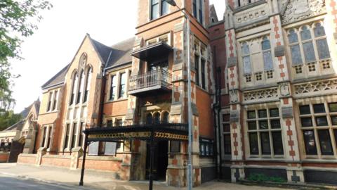 The outside of Burton Town Hall where East Staffordshire Borough Council meetings take place