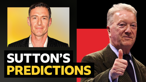 Sutton's predictions v boxing promoter Frank Warren
