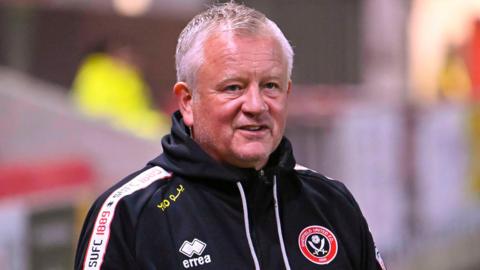 Sheffield United manager Chris Wilder