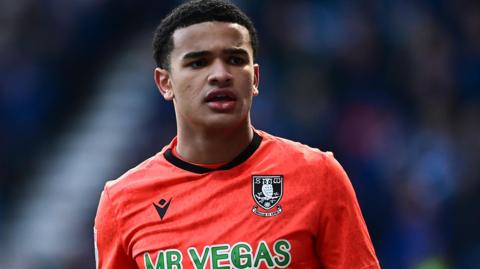 Pierce Charles in action for Sheffield Wednesday