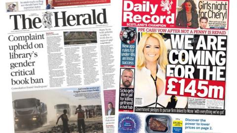 Scotland's papers: 16 October