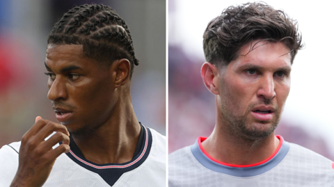 Marcus Rashford and John Stones