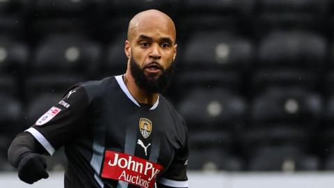 David McGoldrick in action for Notts County