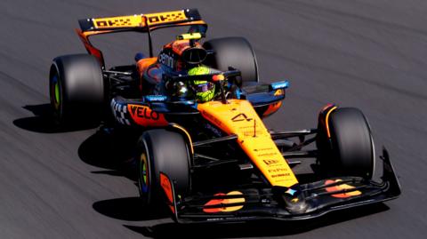 McLaren's Lando Norris in Italian Grand Prix final practice