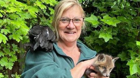 Suffolk Hedgehog Hospital's founder Sue Stubley