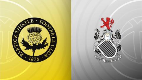 Partick Thistle and Queen's Park badges