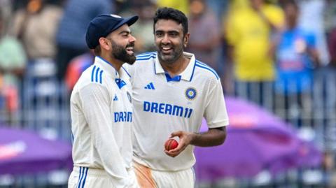 Virat Kohli and Ravichandran Ashwin