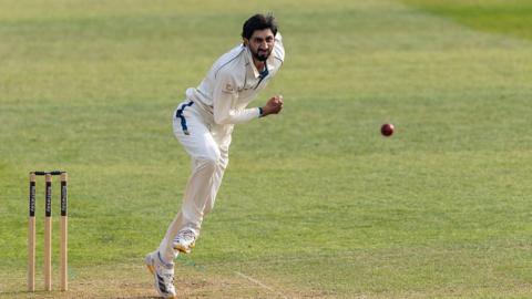 Shoaib Bashir of Derbyshire