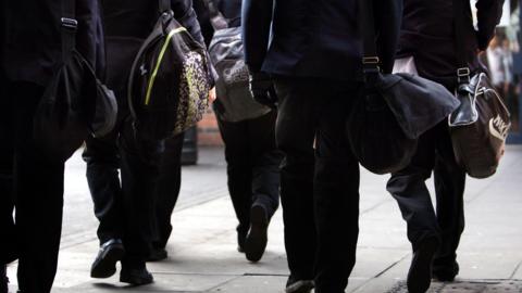 Generic image of schools students walking