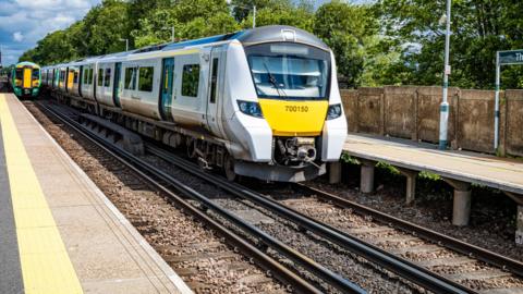 Thameslink train in southern England