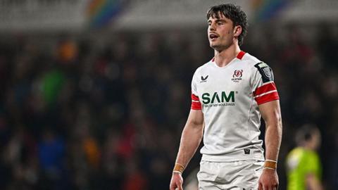 Ethan McIlroy of Ulster in action