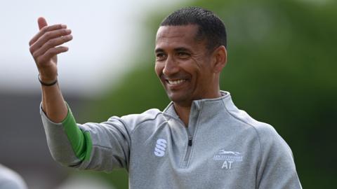  Leicestershire head coach Alfonso Thomas 