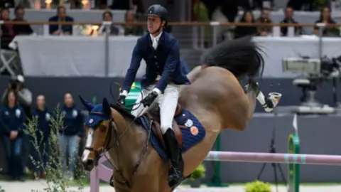 GB's Ben Maher in action