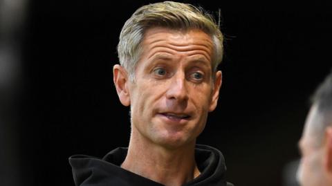 Dave Hughes was appoined Newport manager in May 2025