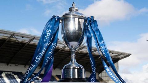 Scottish Challenge Cup trophy