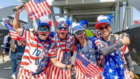 USA fans