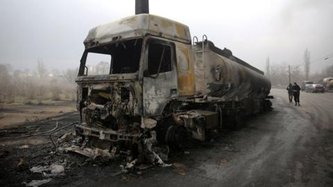 Black smoke rises after fires broke out following US-Israel attacks targeting some oil storage facilities targeted, including the Shehran oil depot, in Tehran, Iran on March 8, 2026. 