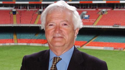 Glanmor Griffiths at what was then the Millennium Stadium in 2007