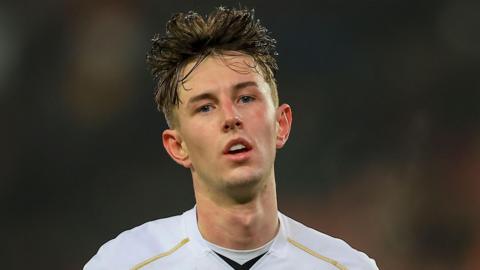 Joe White spent the 2024/25 season on loan at MK Dons