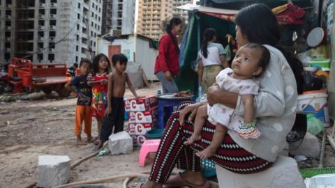 People in Cambodia