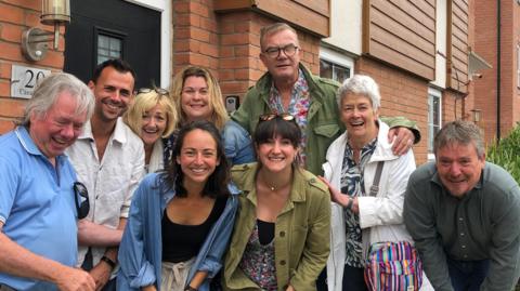 Members of Alderney's theatre group