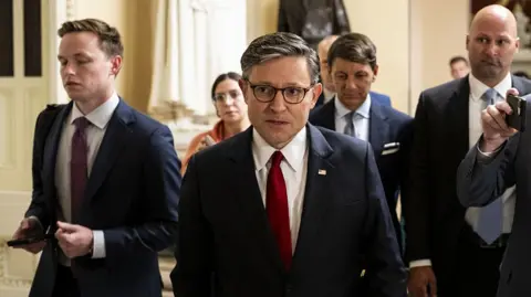 Speaker Mike Johnson in US Congress