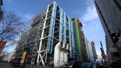 The Pompidou Centre in Paris