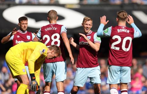 James Ward-Prowse celebrates his goal