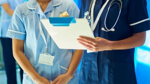 Nurses on ward