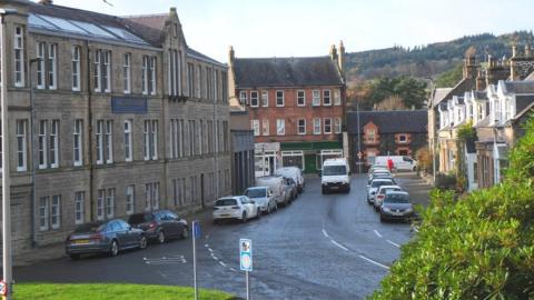 Dean Park in Peebles