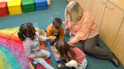 Children at nursery