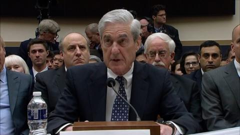 The former special counsel opened his testimony to Congress by summarising his two-year report.