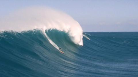 Big Wave contest in Hawaii