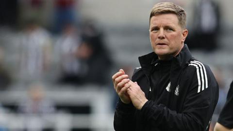 Newcastle United head coach Eddie Howe