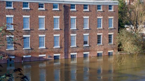 Flooding in Shrewsbury