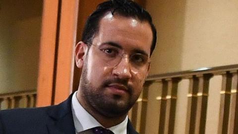 Alexandre Benalla on September 19 2018