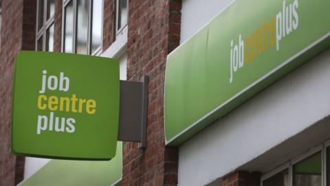 Job Centre sign