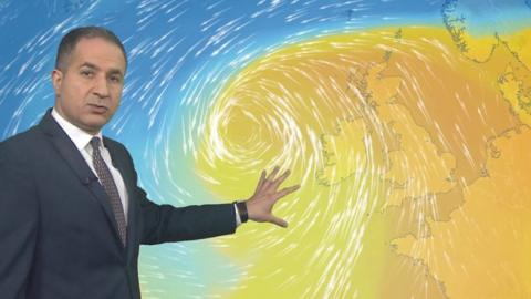 Stav Danaos Presenting weather