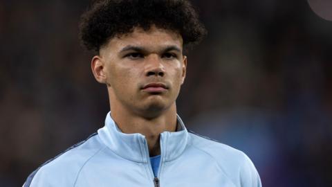 Manchester City defender Nico O'Reilly