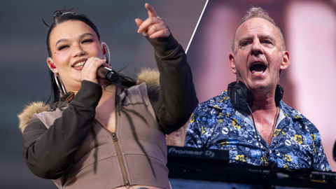 Lola Young and Fatboy Slim