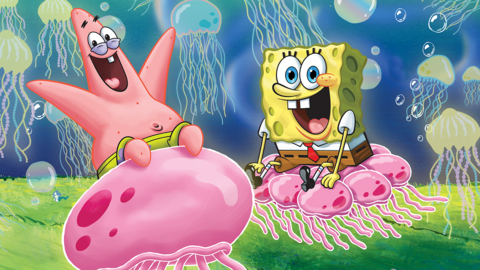 spongebob squarepants and his friend Patrick
