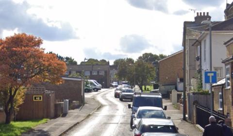 A Google image of Augustine Road in Gravesend