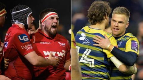 Scarlets a Gleision