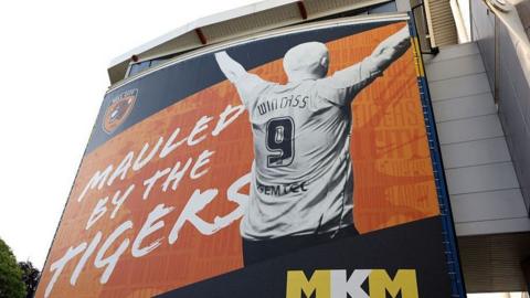 A general image showing the outside of Hull City's stadium