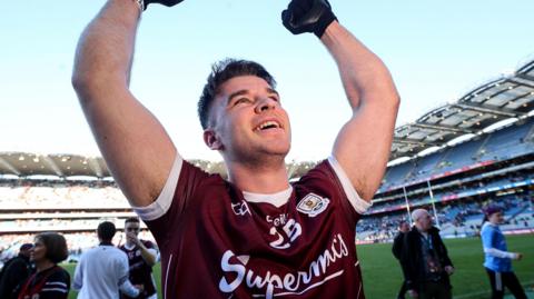 Galway celebrate their win