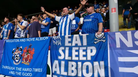 Brighton fans
