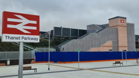 Thanet Parkway station is due to open in July