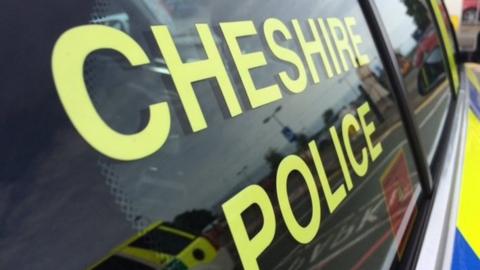 Cheshire Police sign