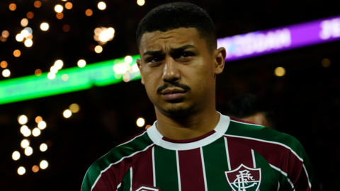 Fluminense midfielder Andre before the Fifa Club World Cup match with Al Ahly in 2023